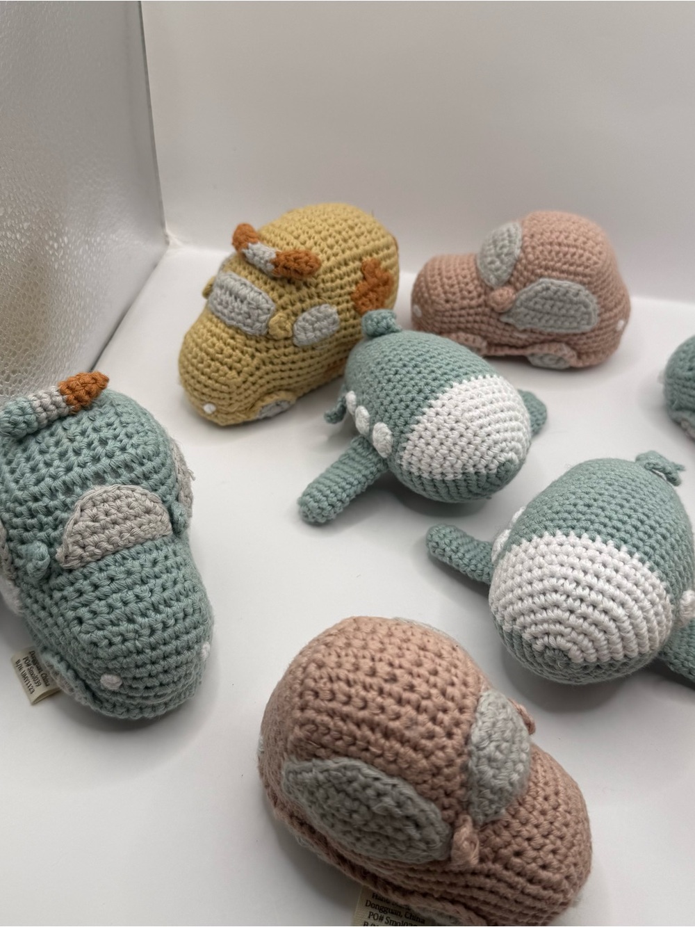 West Elm Kids SMOL Crochet Cars and Airplanes Set
